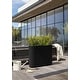 preview thumbnail 19 of 44, Veradek Demi Series Span Plastic-Stone Planter