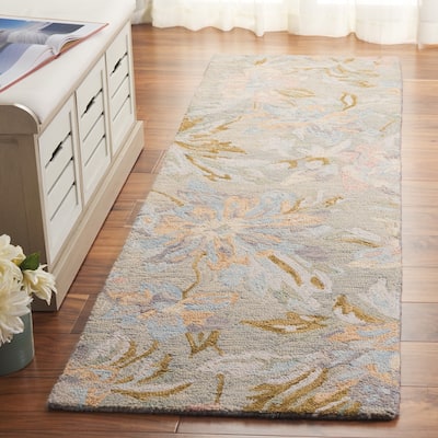 SAFAVIEH Handmade Jardin Viveca Floral Wool Rug