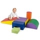preview thumbnail 1 of 8, Gymax 6 PCS Kids Climber Play Set Indoor Foam Climb & Crawl Activity Multi