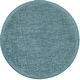 preview thumbnail 21 of 34, Handloomed Kesgrave Viscose Area Rug - 5' 9" x 5' 9" Blue