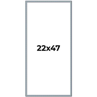 22x47 Frame Rustic Sky Blue Solid Wood Picture Frame | 0.75 Inch