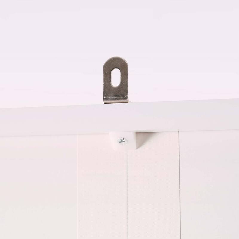 Freestanding Tall Bathroom Cabinet with 2 Adjustable Shelves,3 Drawers,Soft Close Glass Doors