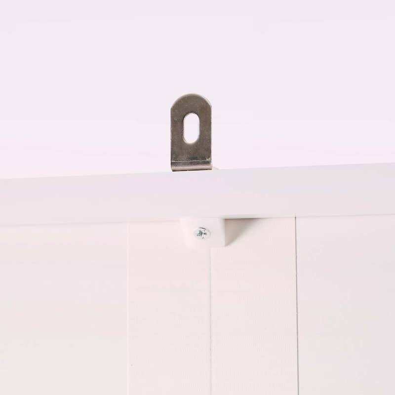 Modern High Freestanding Tall Bathroom Cabinet with 2 Adjustable Shelves,3 Drawers