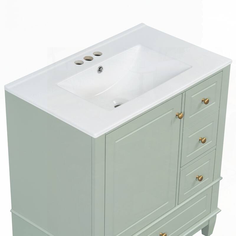 30" Bathroom Vanity with Sink