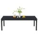 preview thumbnail 17 of 30, 78.74 Inches Rectangular Dining Table with Heavy-Duty Metal Legs (Only Table)
