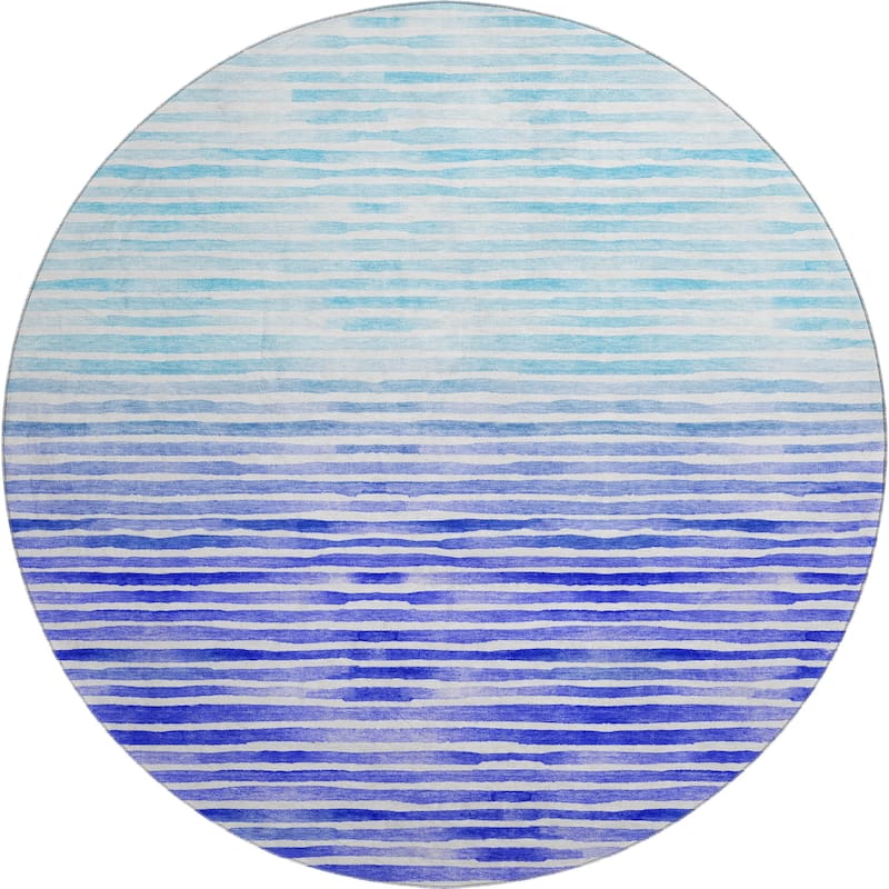 Premium Washable Super Soft Ombre Stripes Mayfield Rug