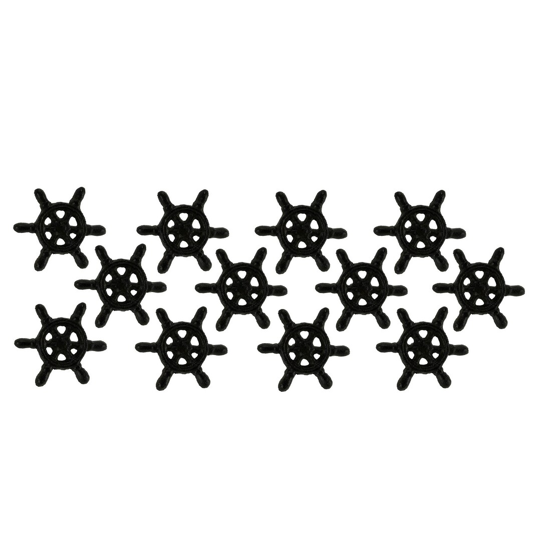 Shop Black Rust Cast Iron Nautical Ship Wheel Drawer Pulls Or