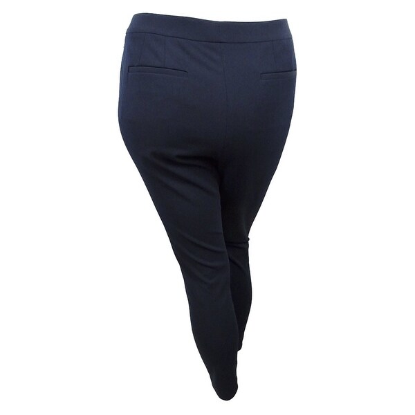 womens plus size navy pants
