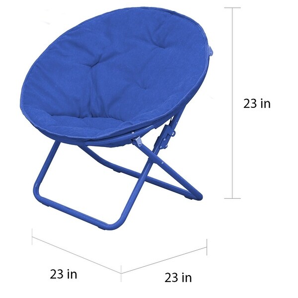 Kids folding saucer chair outlet