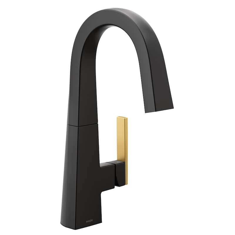 Moen Nio 1.5 GPM Deck Mounted Bar Faucet with Duralock and Duralast