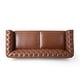 preview thumbnail 49 of 55, Castalia Nailhead Trim Chesterfield Sofa by Christopher Knight Home - 78.75" L x 33.50" W x 28.00" H