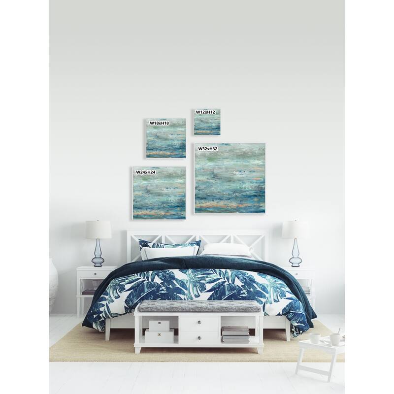Unreal Floater Framed Print on Canvas