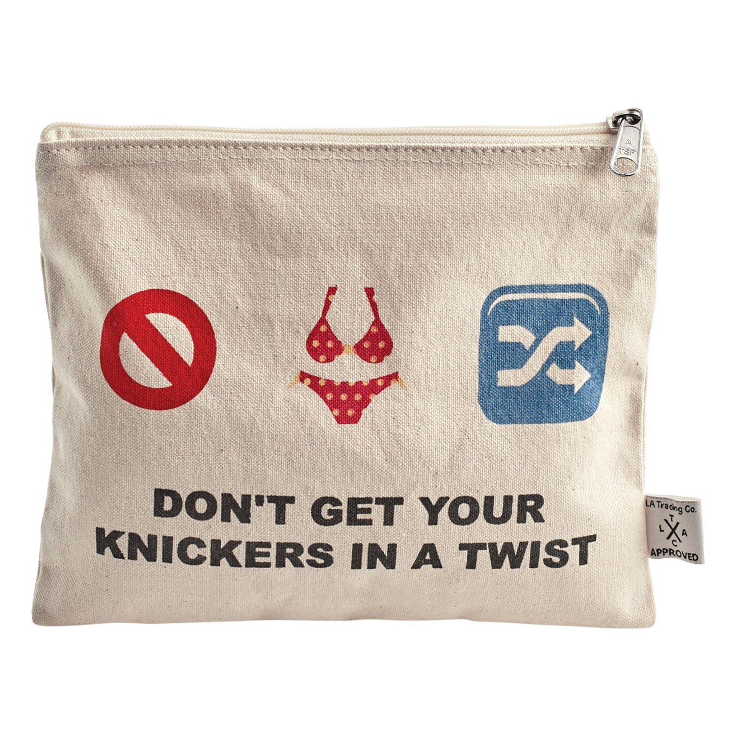 Shop Los Angeles Trading Company Zipper Pouch Don T Get Your