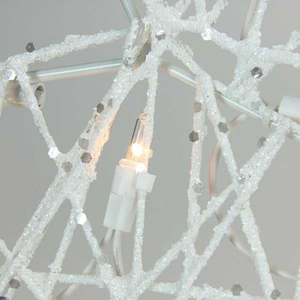 Shop 36 Lighted White Glitter Star Of Bethlehem Christmas Outdoor