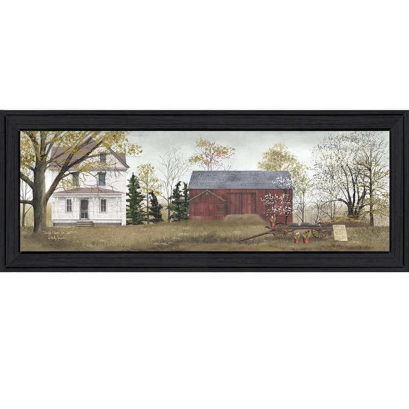 TrendyDecor4U Traditional "Spring Flowers For Sale" Framed Print Wall Art by Billy Jacobs