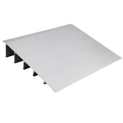 Adjustable Rise Door Threshold Ramp, 800Lbs Load Capacity