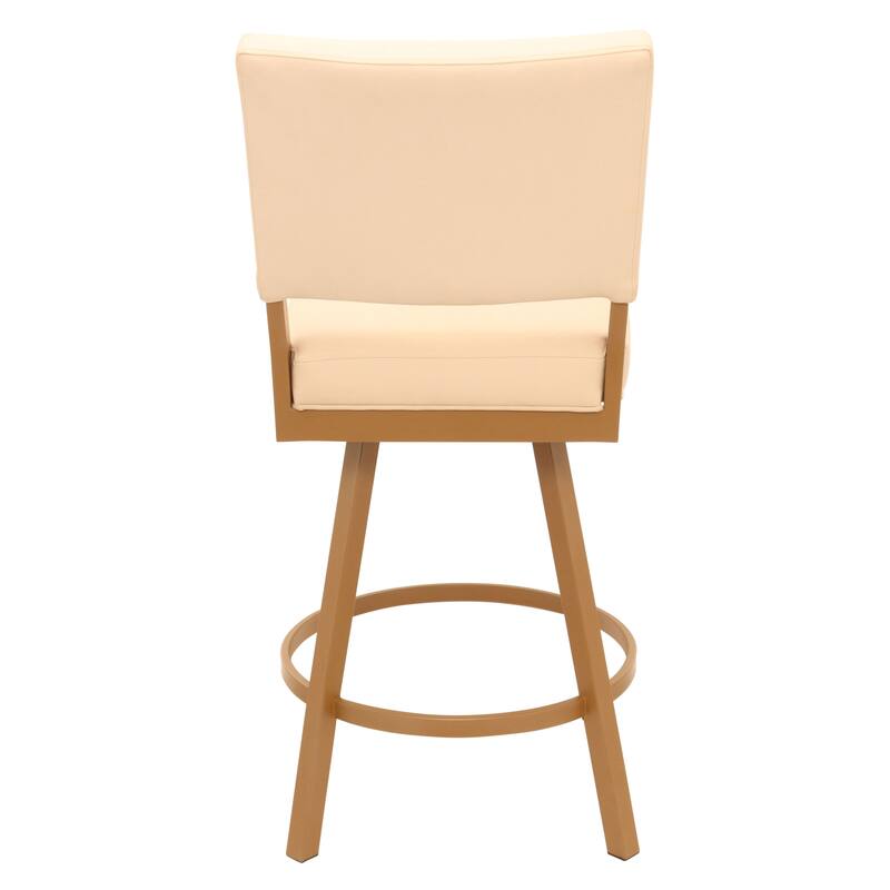 Tempo Furniture Emerson Swivel 26" Counterstool w/ Fully Welded Metal Frame (Commercial Grade) by Furnish Theory (Var. Colors)