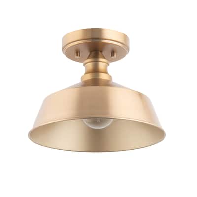 Brio Lighting Bola - 1 Light Semi Flush Mount Ceiling Light