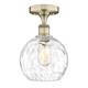 Option Antique Brass / Clear Water Glass