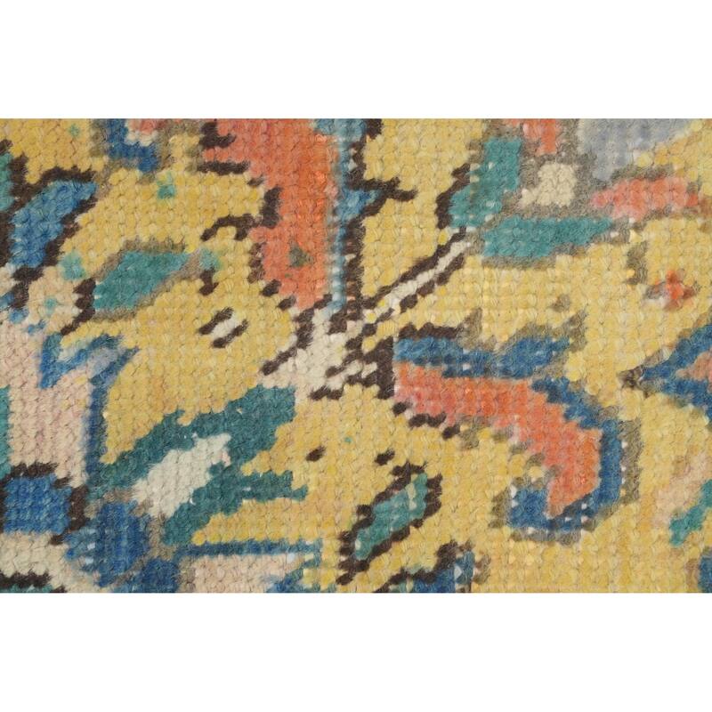 Hand Knotted Oriental 100% Wool Carpet Traditional Floral Pink Tabriz Area Rug - 6' 0'' X 4' 6''