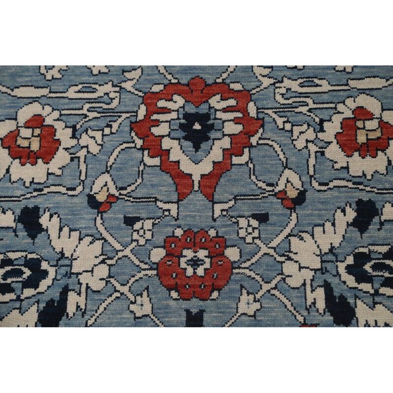 Floral Ziegler Sultanabad Turkish Oriental Area Rug Wool Hand-knotted - 9'9" x 13'0"