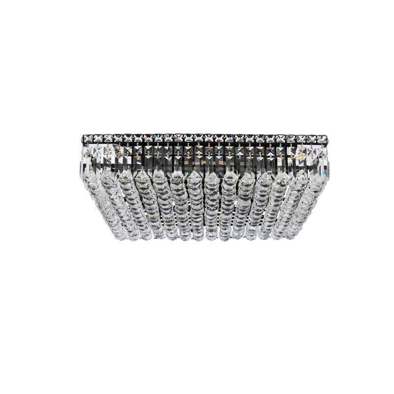 Elegant Lighting V2032F24/RC Maxime 13 Light 24" Wide Flush Mount