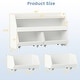 preview thumbnail 11 of 18, Costway Kids Toy Storage Organizer with 2 Movable Drawers Open Shelf - See Details