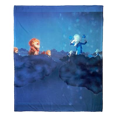 Warner Brothers Year without a Santa Claus Brotherly Quarrel Silk Touch Throw Blanket