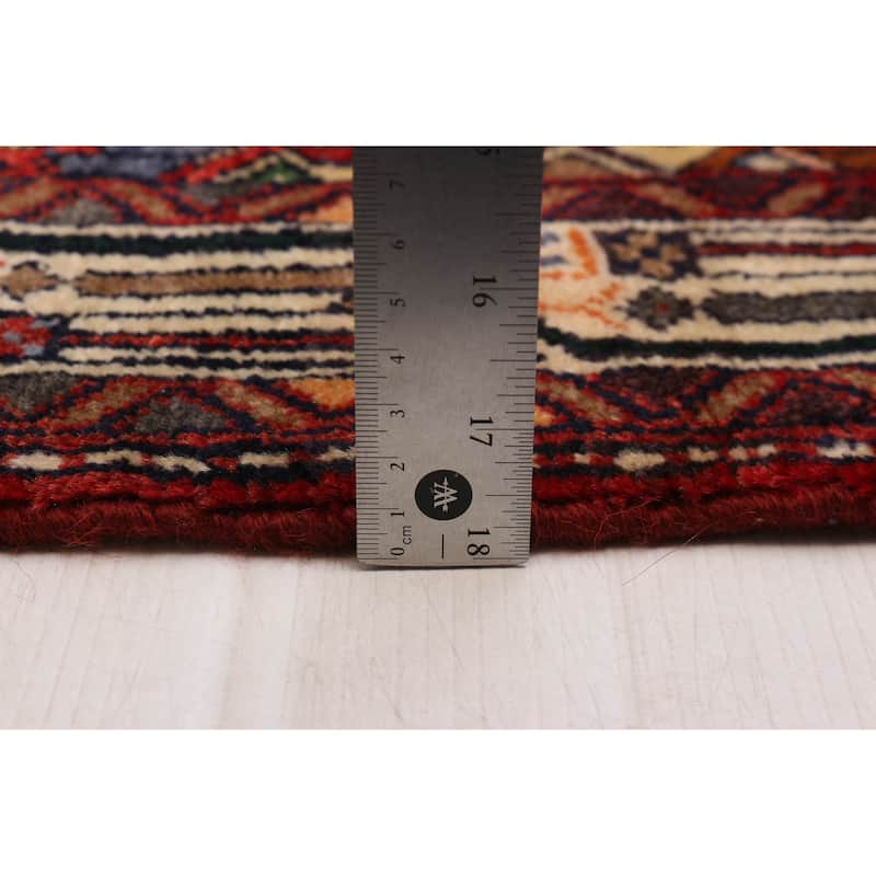 ECARPETGALLERY Hand-knotted Anadol Red Wool Rug - 3'3 x 5'8
