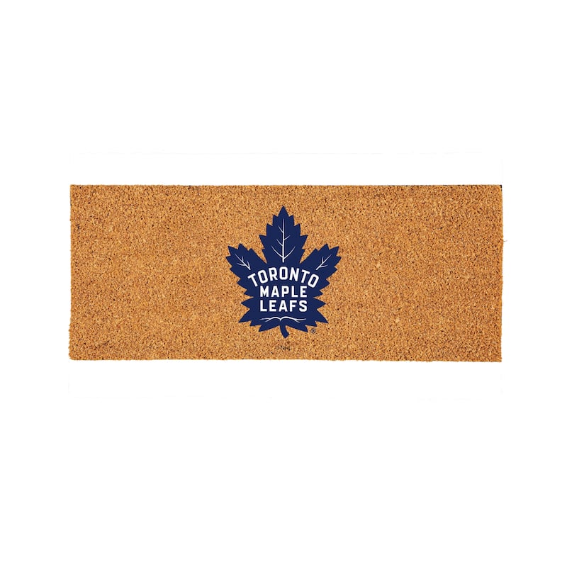 Toronto Maple Leafs Full Color Indoor/Outdoor Coir Mat