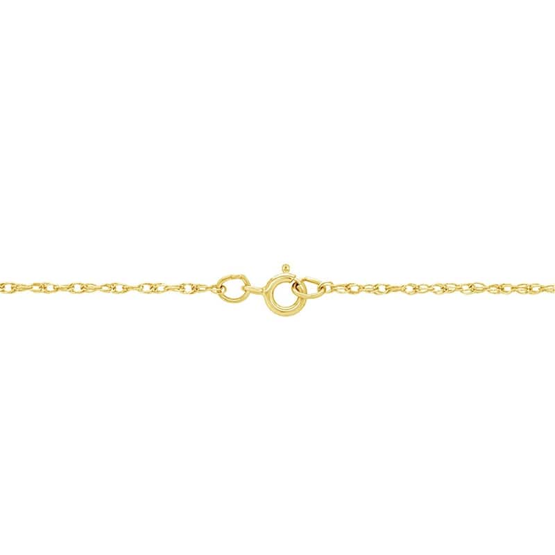 1/3Ct Certified Lab Grown Oval Diamond Solitaire Pendant Yellow Gold Necklace