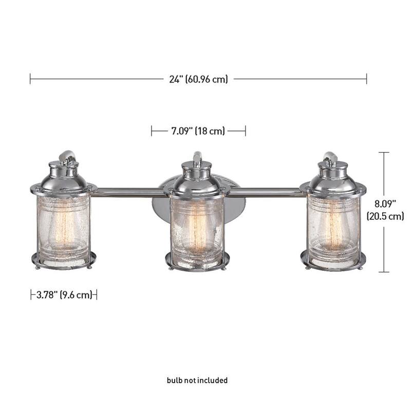 Globe Electric Melo 3 Light 24" Wide Vanity Light