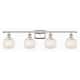 Option Polished Nickel / White Mouchette