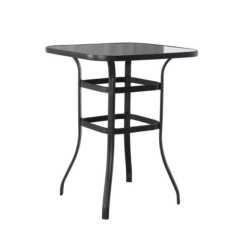 Patio Festival 9-Piece Outdoor Bar Height Swivel Dining Set