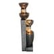 preview thumbnail 11 of 11, 40-inch Indoor/Outdoor Water Fountain w/Lights Waterfall Features