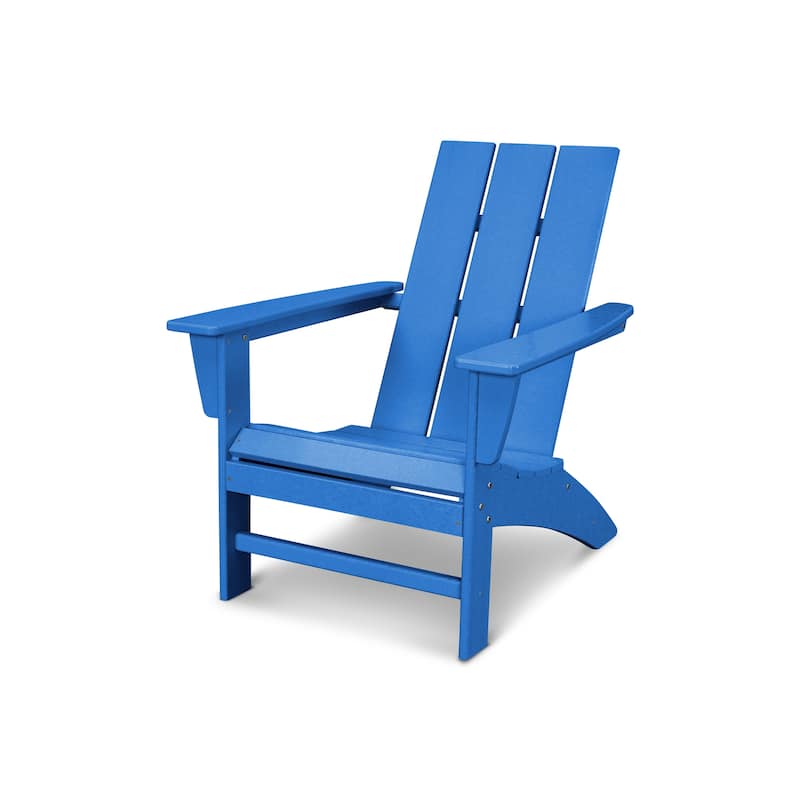 POLYWOOD Modern Outdoor Adirondack Chair