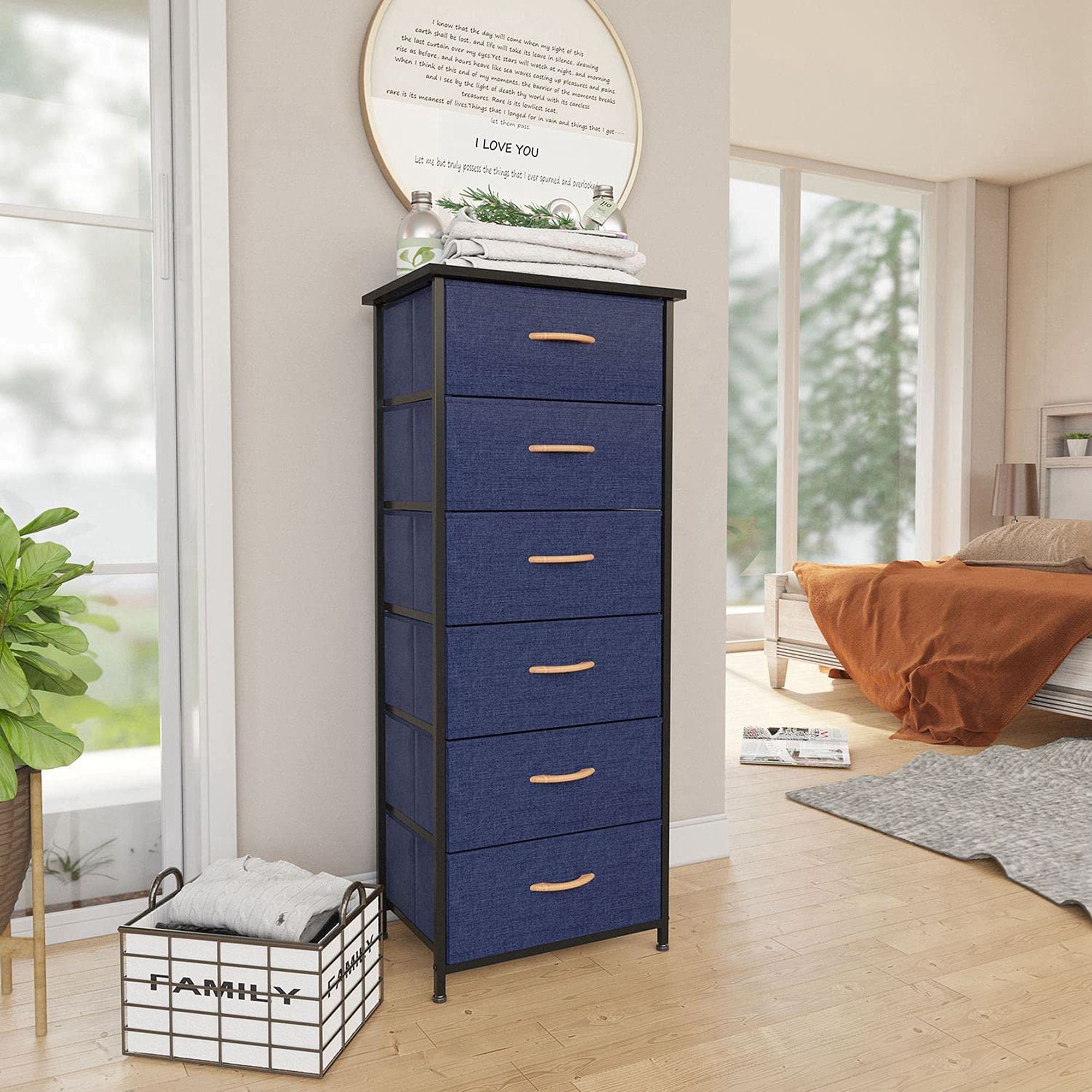 6 drawer outlet vertical dresser