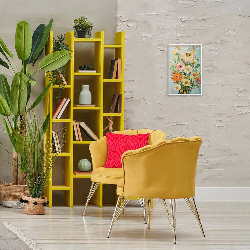 Stupell Flowers On A Whim Framed Giclee Art Design By Franklyn Gregory