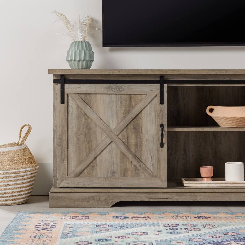 Middlebrook Wind Gap 70-inch Sliding Barn Door TV Stand