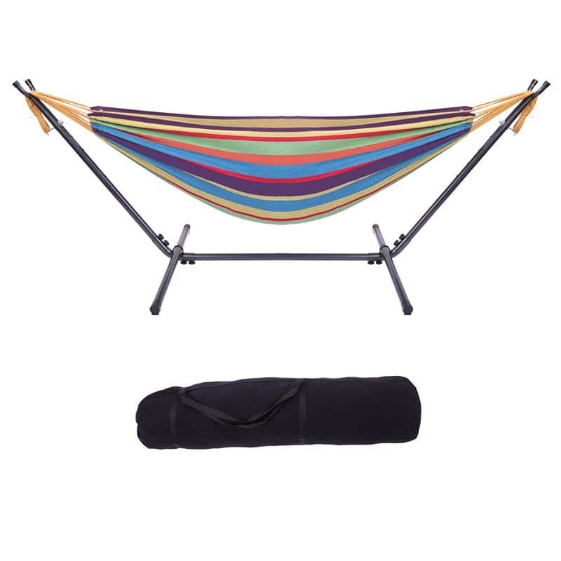 Shella 2-person Portable Garden Hammock with Stand by Havenside Home
