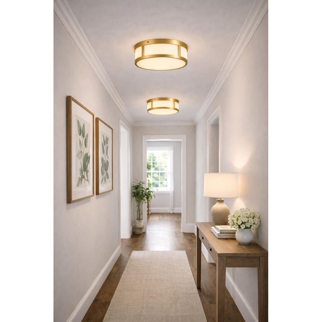 10-inches Intgrated LED Flush Mount Light