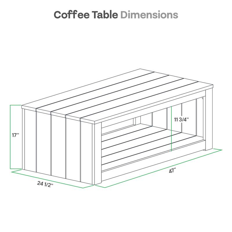 Cambridge Casual Hans Indonesian Teak Outdoor Patio Coffee Table