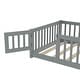 preview thumbnail 101 of 159, Wood Floor Bed with Safety Guardrails and Door