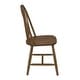 preview thumbnail 39 of 43, Declan Farmhouse High Back Spindle Dining Chairs (Set of 2) by Christopher Knight Home - 36"H