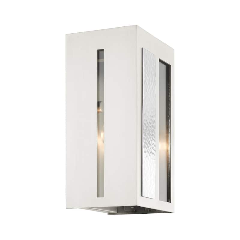 Livex Lighting Lafayette 9" Tall Outdoor Wall Sconce