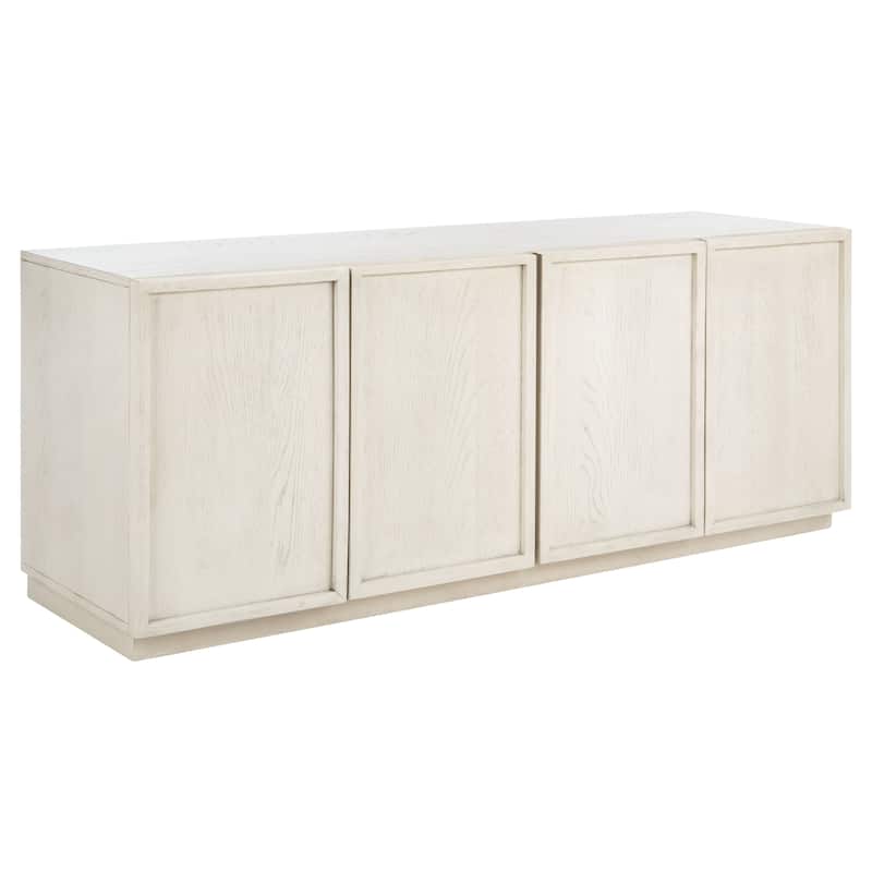 SAFAVIEH Couture Zeus 4 Door Wood Media Stand - 58"W x 18"D x 24"H