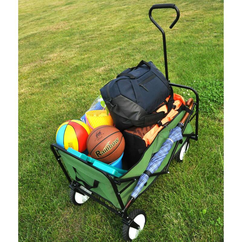 Folding Wagon Garden Shopping Beach Cart