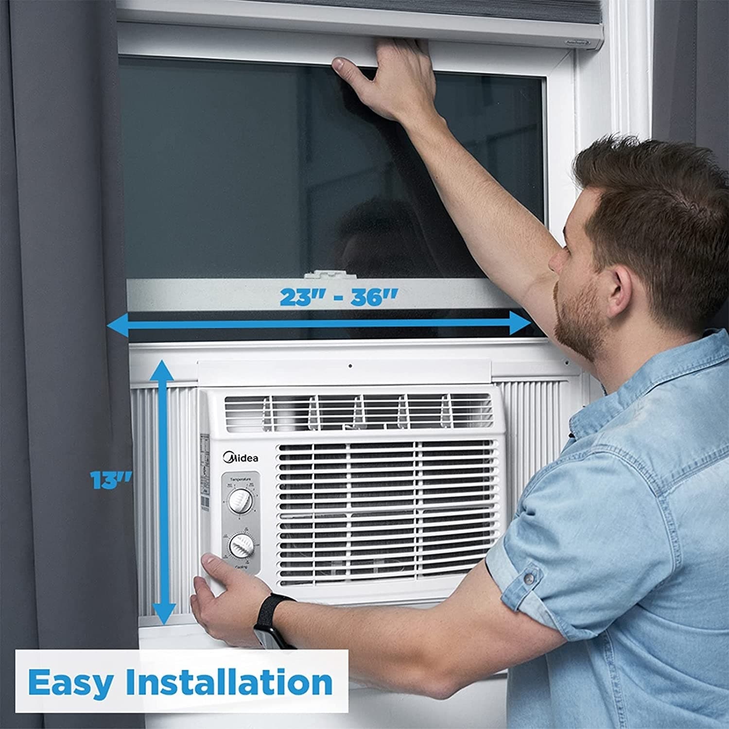 Midea air deals conditioner 5000 btu