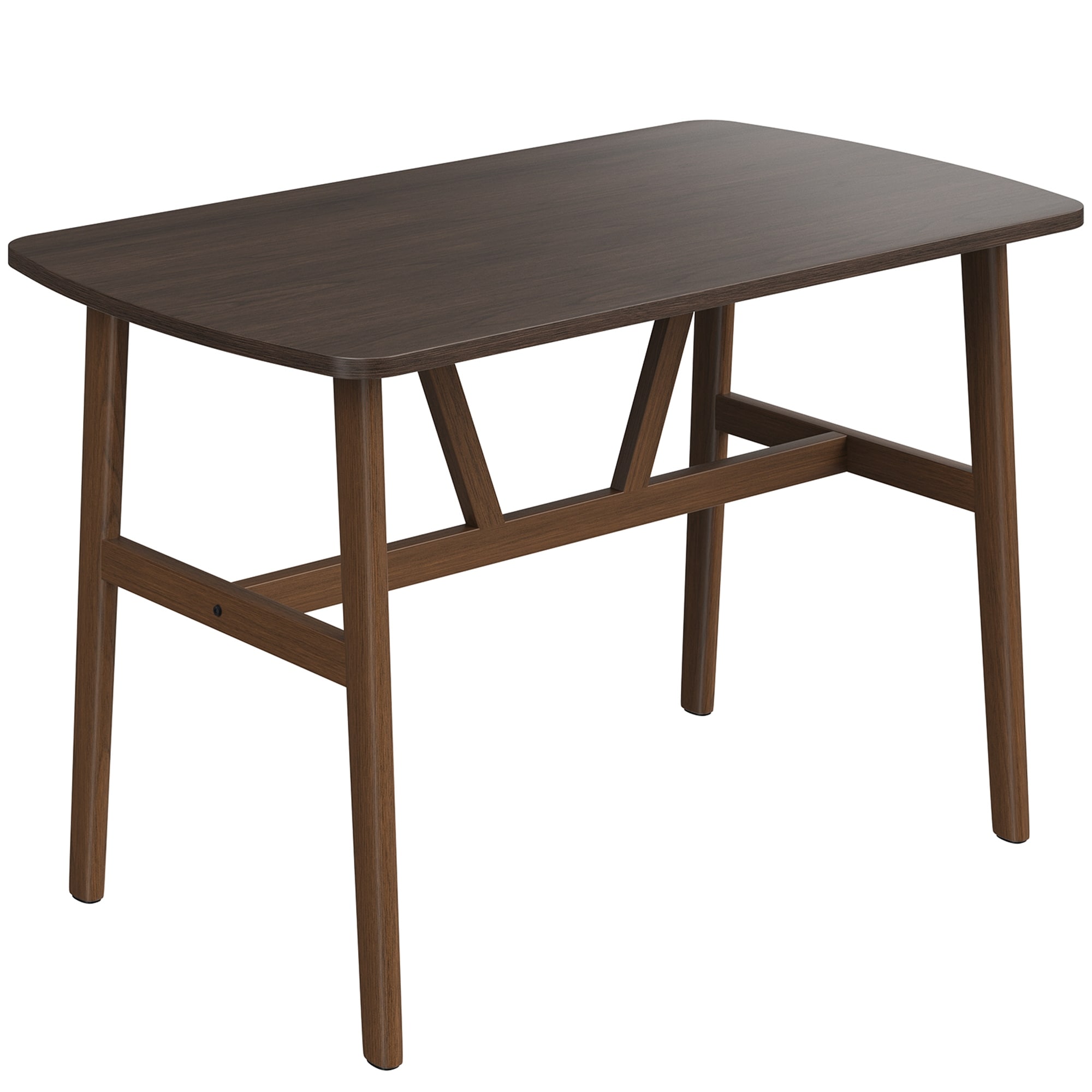 47.2 Inch Modern Wood Dining Table for 4-6 People
