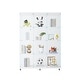 preview thumbnail 156 of 165, Glass Display Cabinet with Doors & Locks, Acrylic Shelves, Floor Standing Storage Showcase for Home or Office